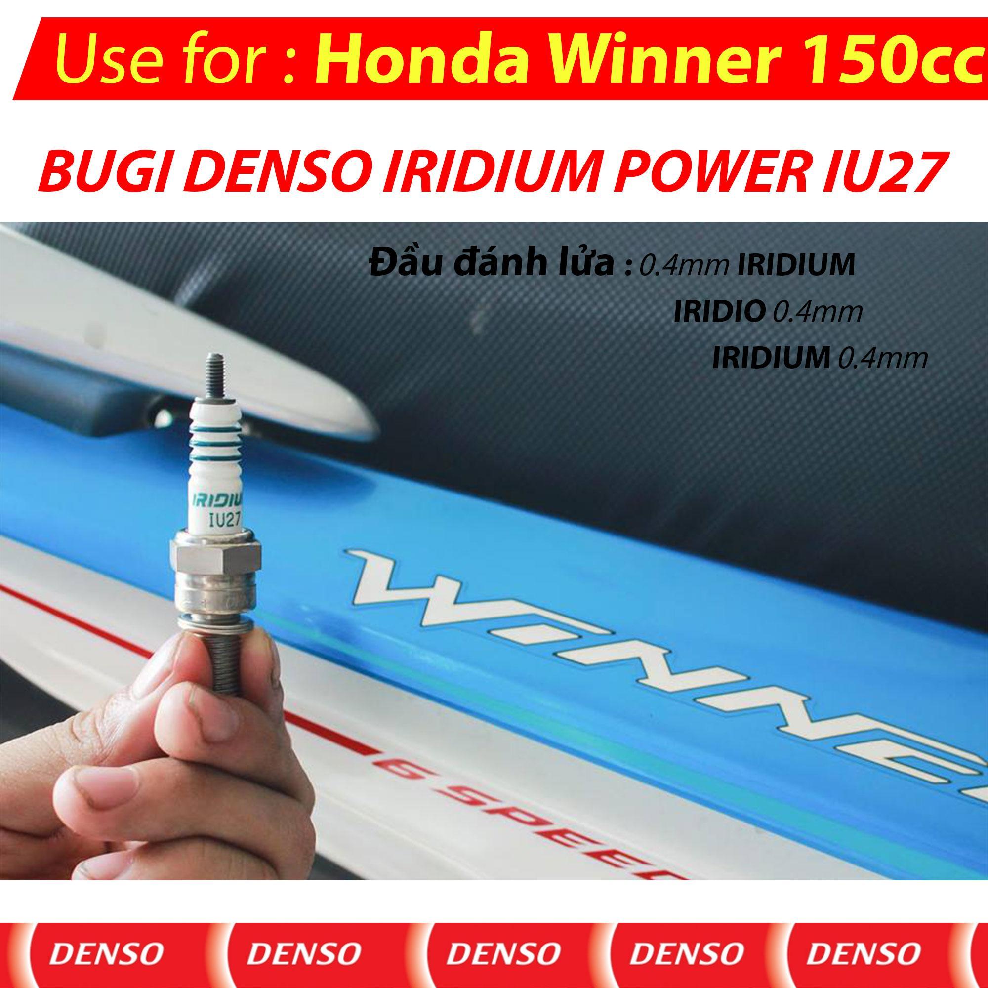 [HCM]Bugi DENSO IU27 Honda Winner 150cc  IRIDIUM POWER