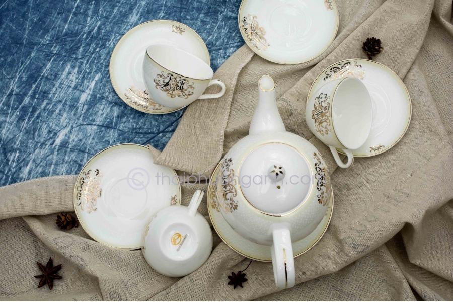 Bộ tách trà 14 món Sứ Xương Royal Houseware 1452609