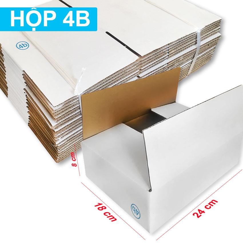 Bộ 10 cái hộp giấy carton size 4B