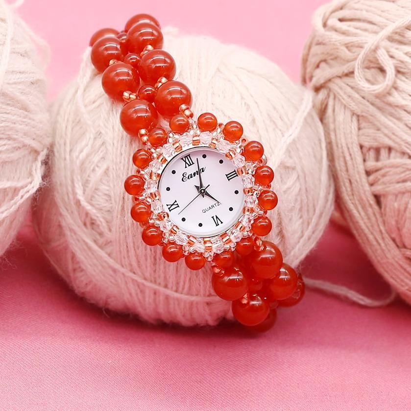 Đồng Hồ Đá Mã Đỏ, Đồng Hồ Đá Phong thủy DHN08 Bảo Ngọc Jewelry