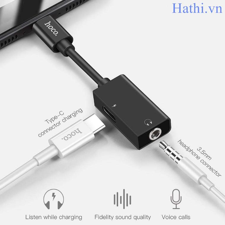 Cáp chuyển USB Type-C sang Jack 3.5mm