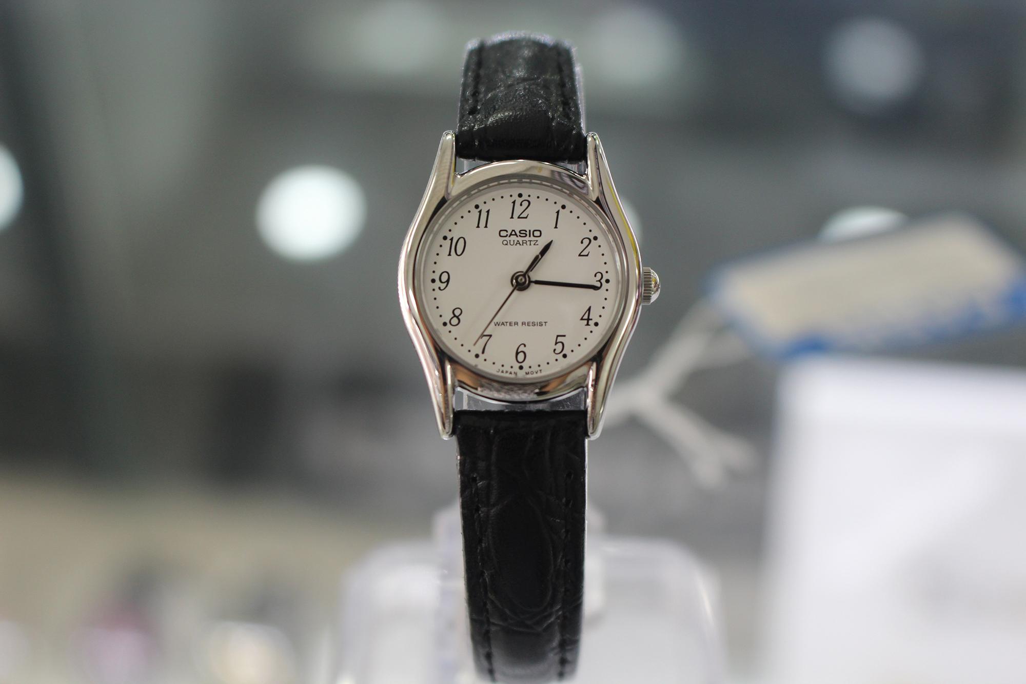 Đồng hồ nữ dây da Casio Anh Khuê LTP-1094E-7BRDF