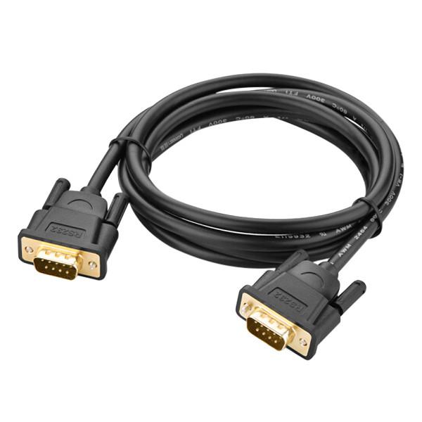 Cáp nối thẳng Com to Com RS232(9F-9F) 2M Ugreen 20150 (Đen)