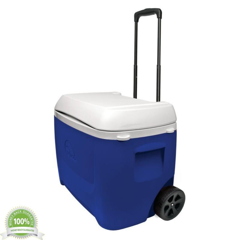 THÙNG ĐÁ KÉO IGLOO ICE CUBE ROLLER - 57L XANH