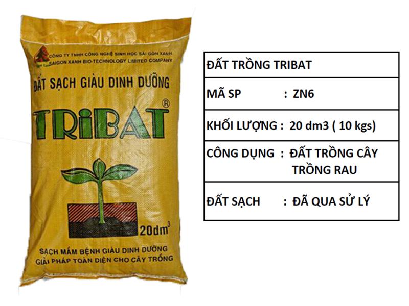 Đất sạch Tribat túi 20dm3