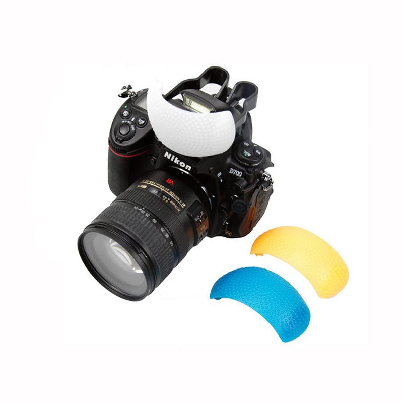 [HCM]Bộ tản sáng 3 màu cho đèn flash cóc JYC (Đen).
