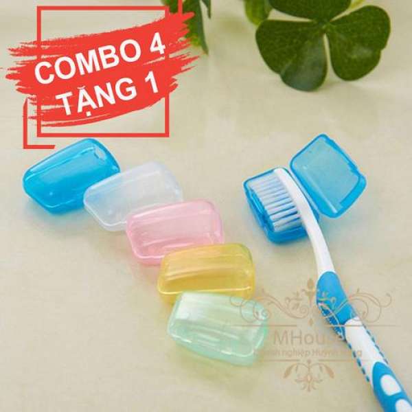 Bộ 5 bọc bàn chải kháng khuẩn