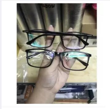[HCM]Kính giả cận gọng đen dẻo tốt -219