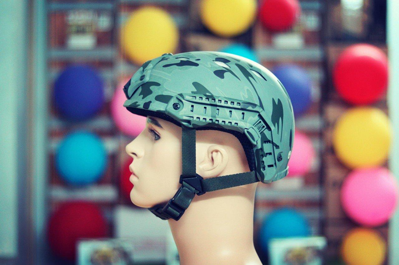 Mũ bảo hiểm lính vành in via/bảo hành 12 tháng