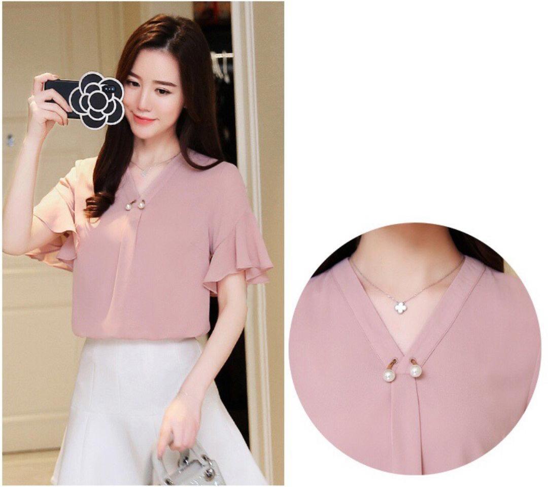 Áo kiểu đính ngọc hk-sm0kn13 ​​​​​​​