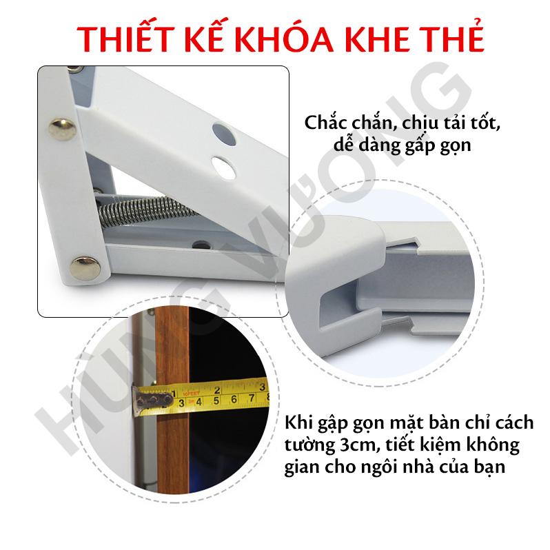Bản lề gập - Ke gập cao cấp (bộ 2 chiếc - loại 25cm)