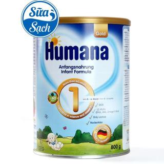 Sữa Humana Gold số 1, 0-6 tháng, 800g thumbnail