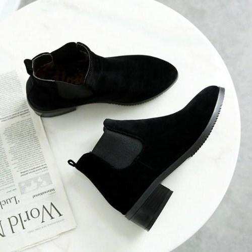 [HCM]Chelsea boot cổ ngắn ĐẾ THẤP GBN20