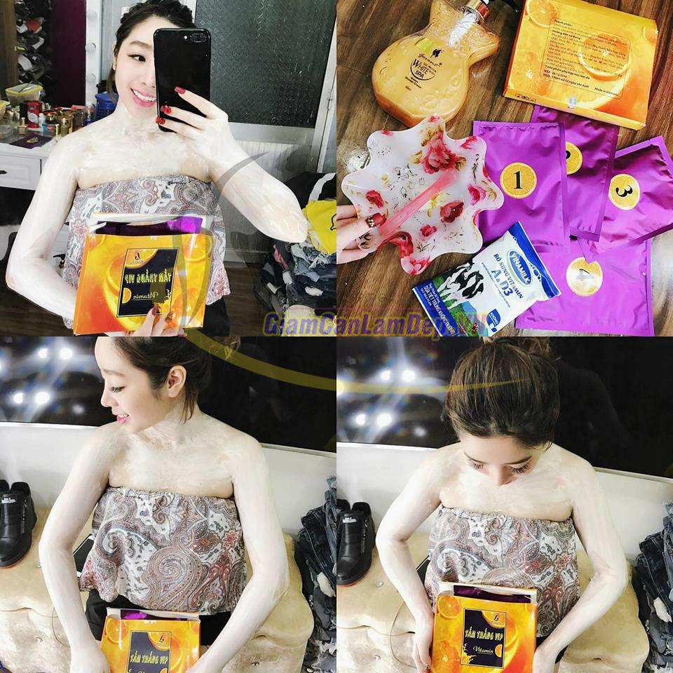 Tắm trắng Cam Vitamin C - Công Ty