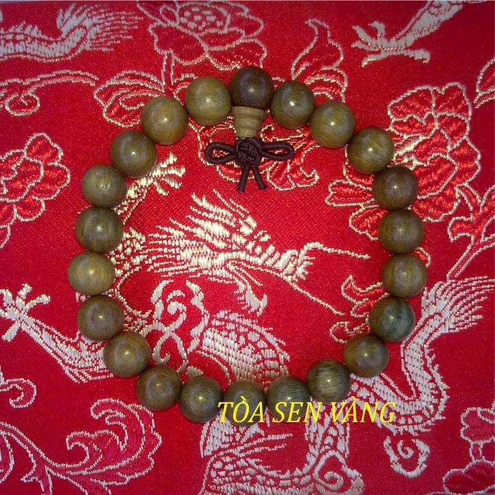 [HCM]Vòng tay gỗ trắc xanh 8mm