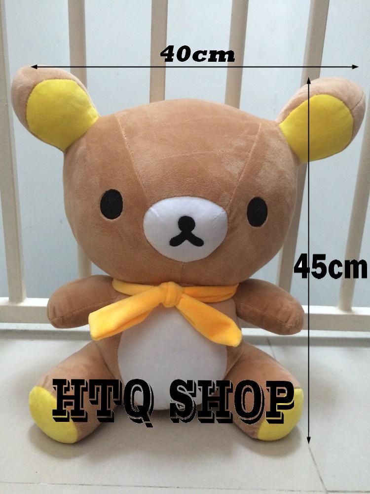 Gấu bông Rilakkuma cao cấp cao 45cm