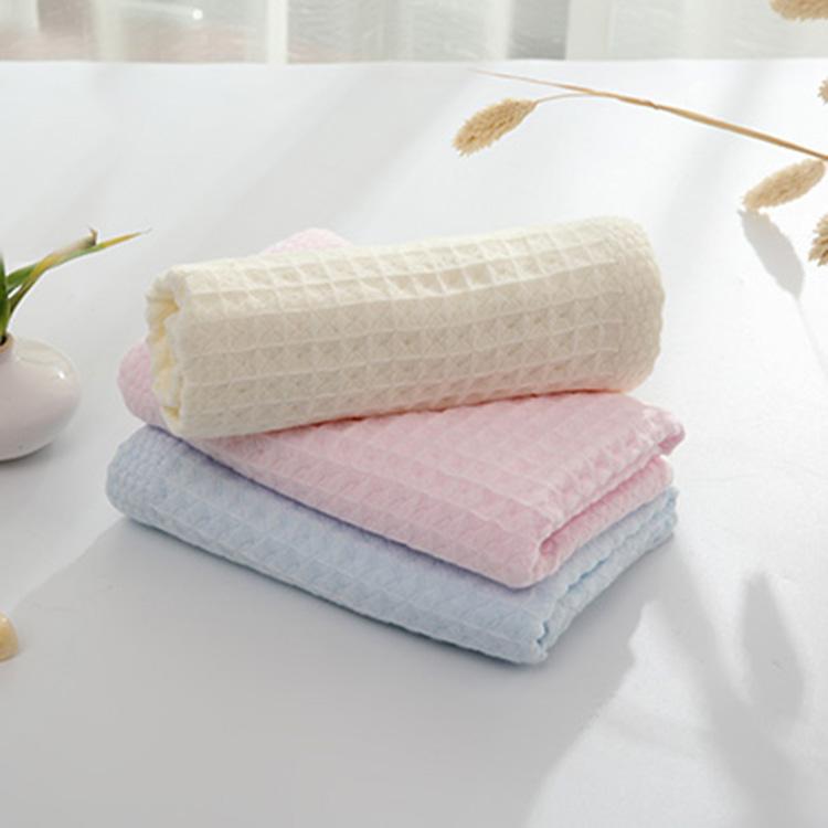 100% Cotton Vải Xô Mềm Mại Rỗng Vải Xô Vải Waffle (Vải Tổ Ong) Người Lớn Tắm Khăn Tắm 6AR38Jtkkv