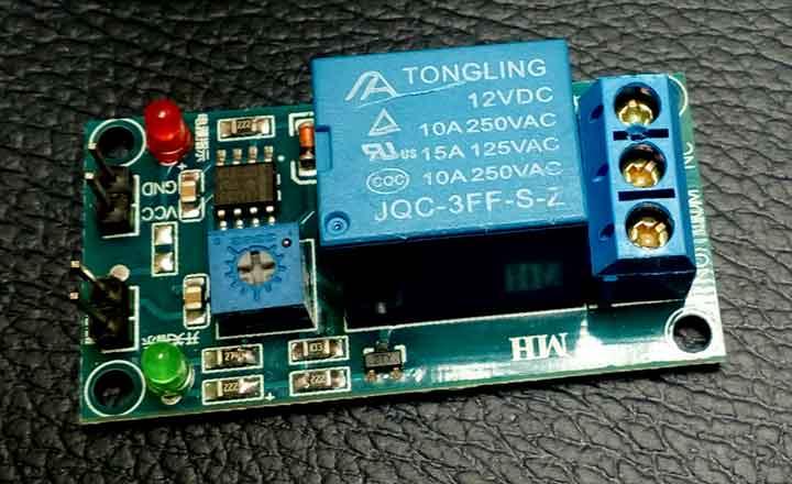 Module Điều Khiển Relay Bằng Cảm Biến Mưa 5VDC