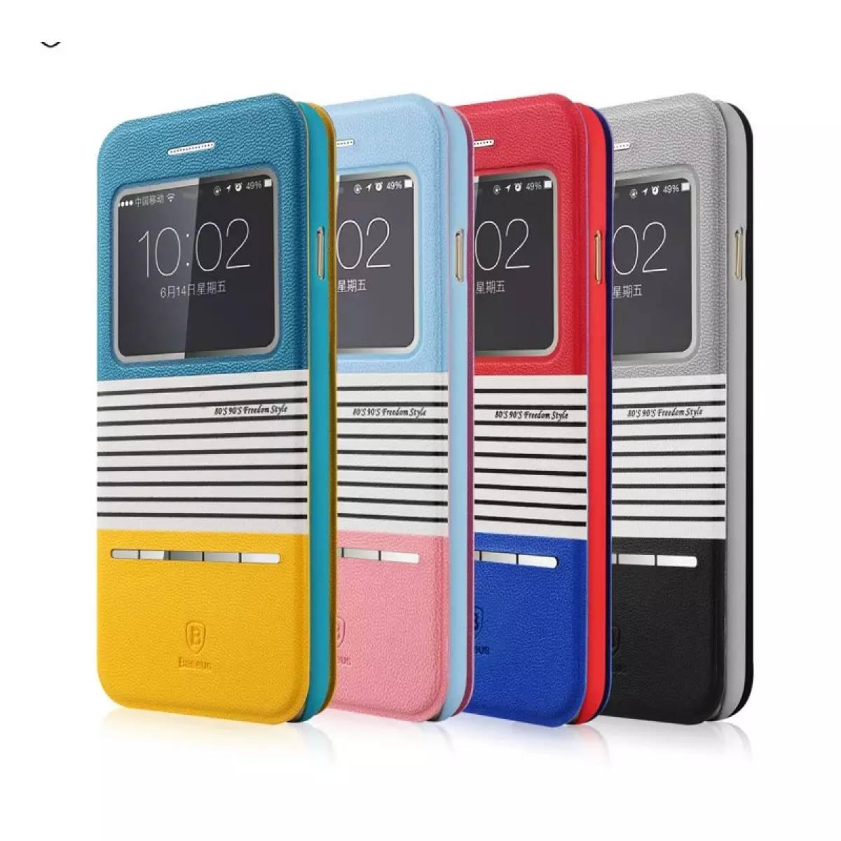 Bao da iPhone 6/ iPhone 6S Baseus Eden (da PU cao cấp, sang trọng, tiện dụng, chống va đập)