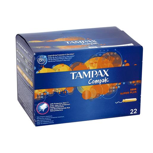 [HCM]Băng vệ sinh Tampon Tampax Compak Super Plus