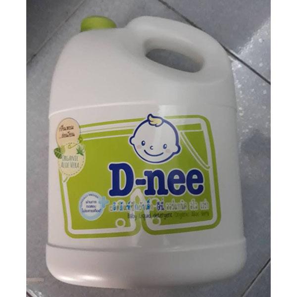 [HCM]Nước giặt xả Dnee xanh lá 3000ml