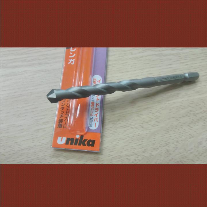 [HCM]Mũi khoan tường Unika RJ 4.5x95 (Đuôi lục giác 6.35mm dùng cho máy pin)
