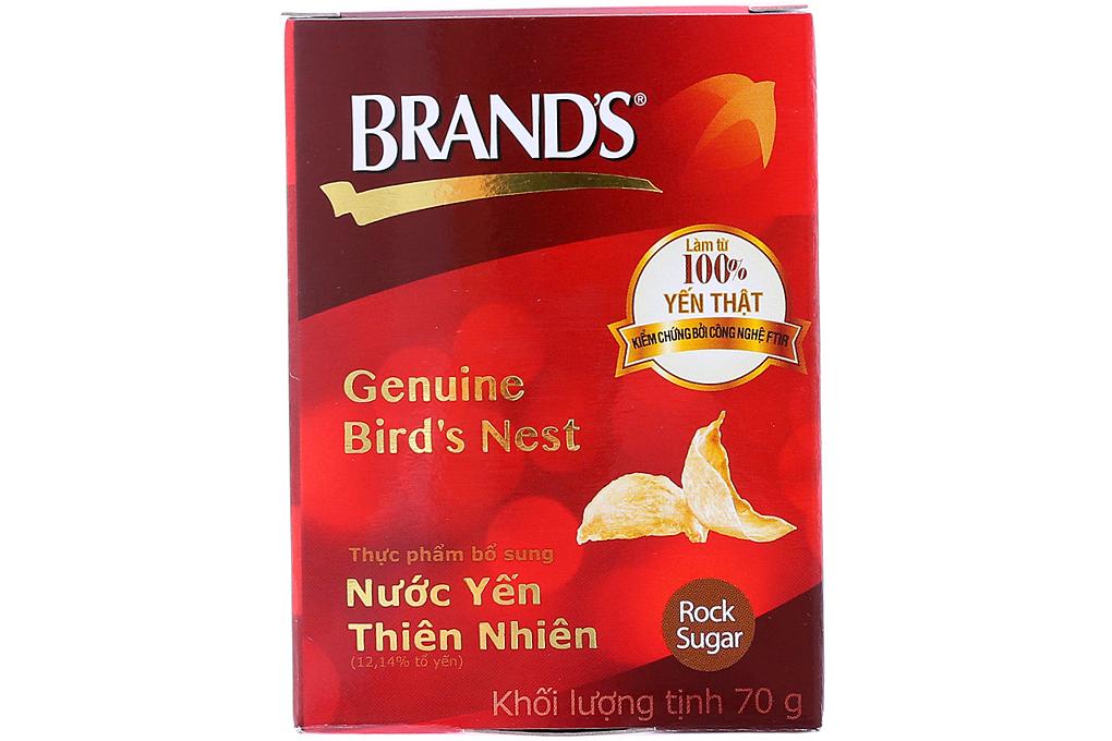 Hũ Nước Tổ Yến Thiên Nhiên Brand's (70G)