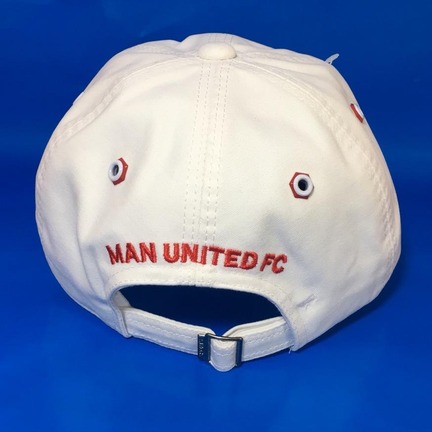 Nón kết cao cấp MU.FC (Trắng, Đỏ)
