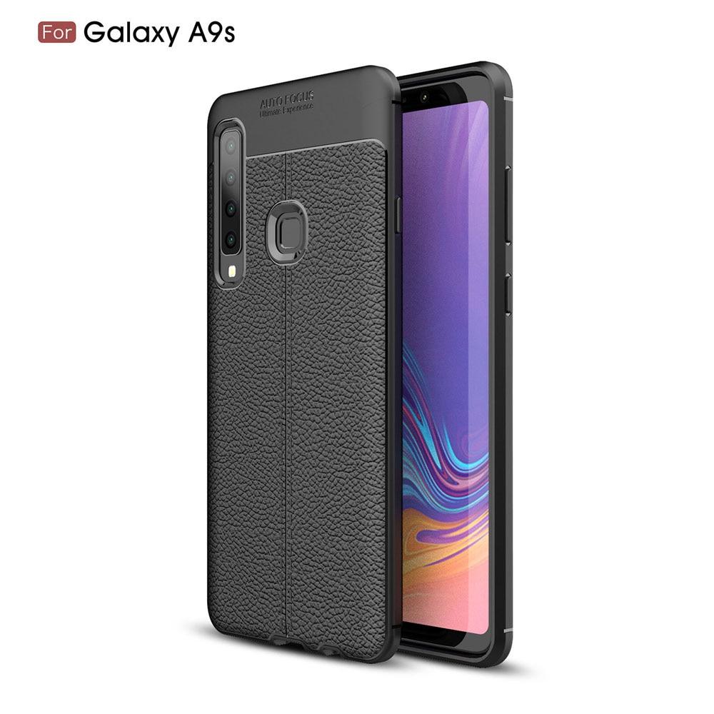 Ốp Silico Vân Da Cho Samsung Galaxy A9 - Auto Focus