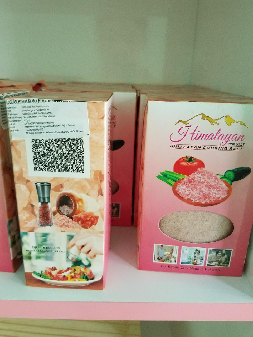 [HCM]Muối ăn Himalaya 500g
