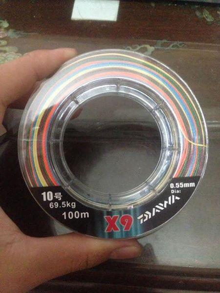Dù Pe X9 - 9 Lõi Siêu Tải Cá 60kg