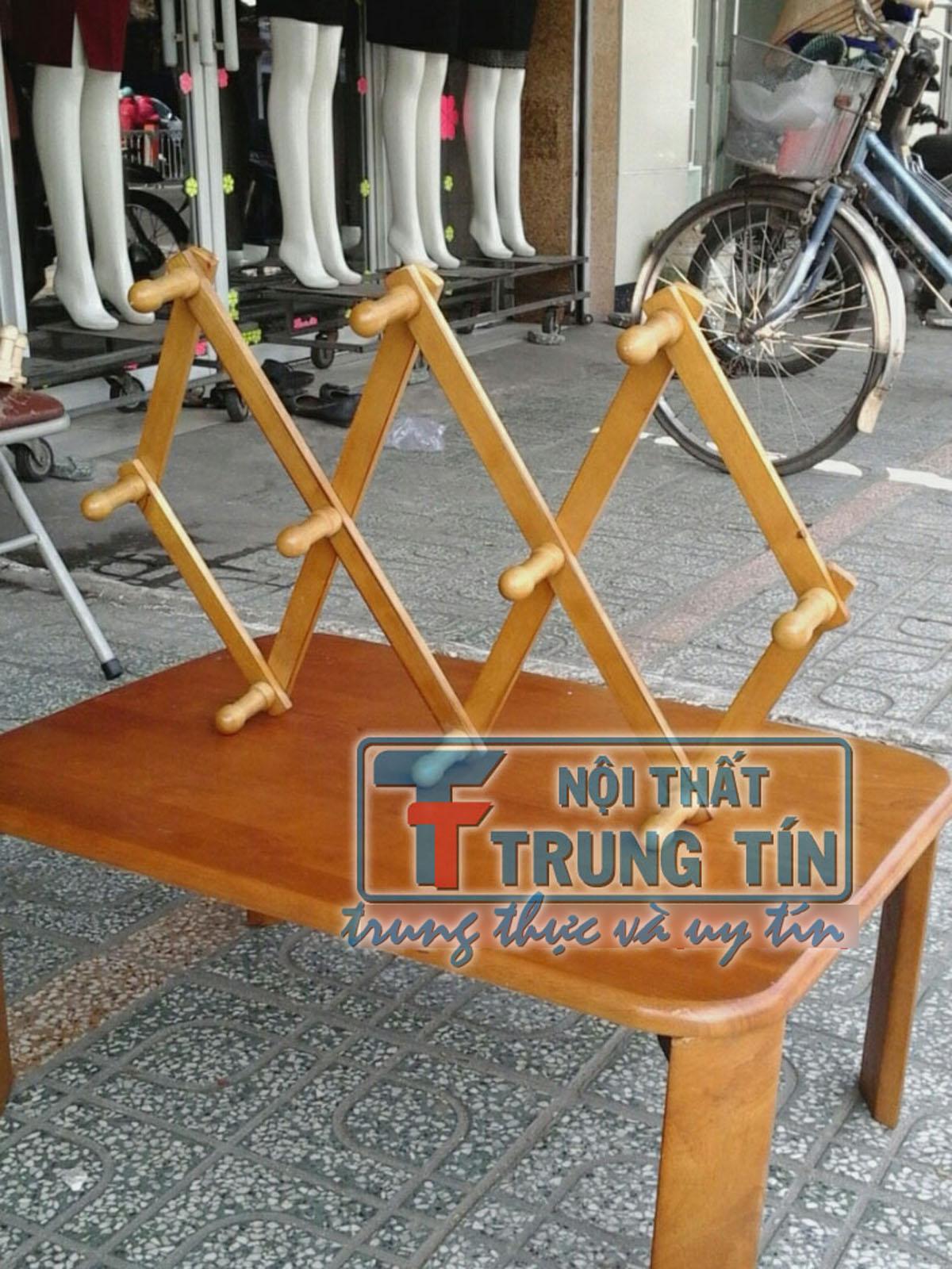 [HCM]Móc áo gỗ treo tường loại lớn