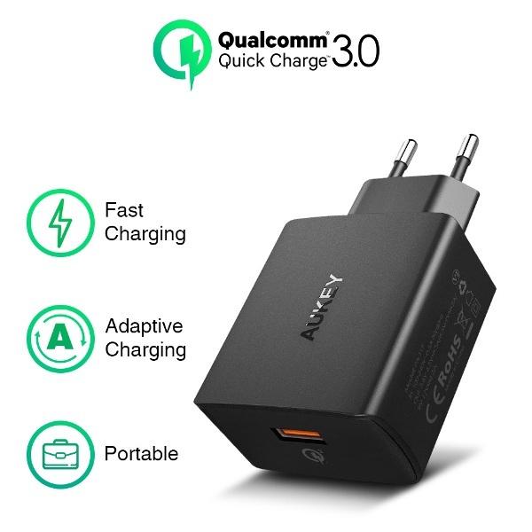 Củ sạc nhanh aukey PA-T17
