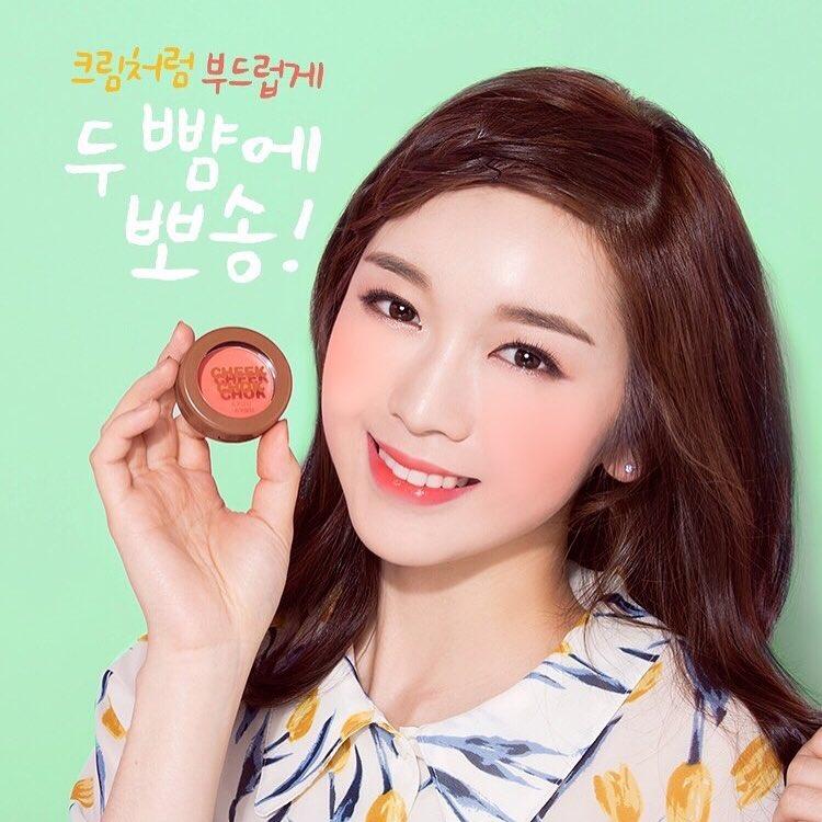 Má hồng kem A'Pieu Creamy Cheek Chok Blusher