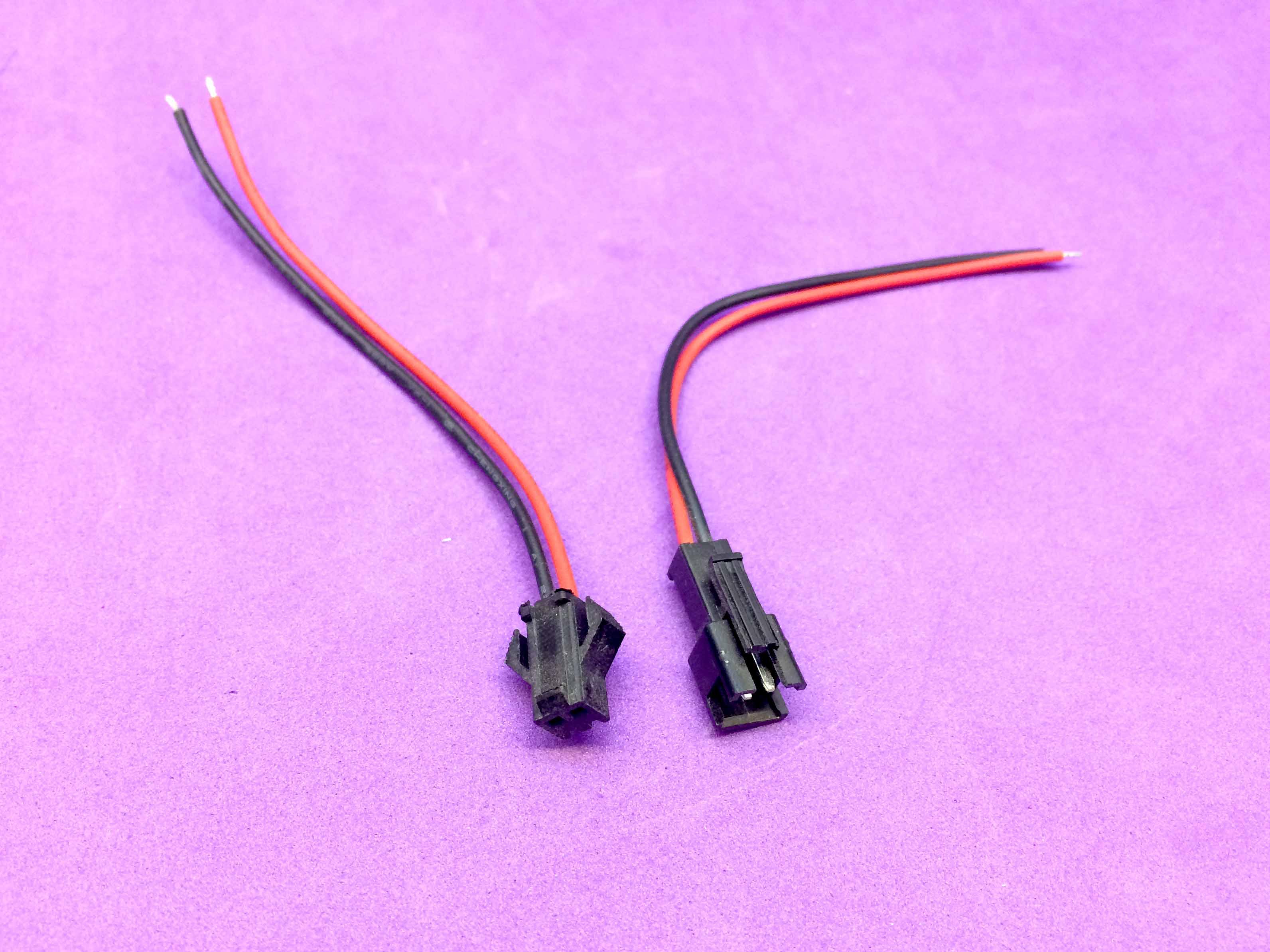 Dây giắc nối thẳng 2p sm