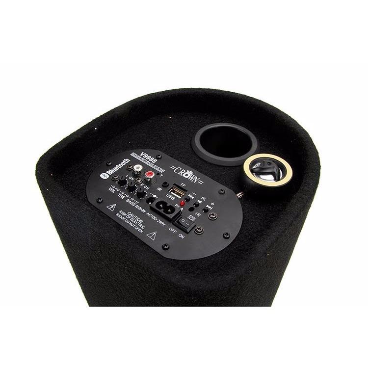 Loa Điện CROWN 6 ĐẾ TRAY ĐỌC THẺ NHỚUSB 600W