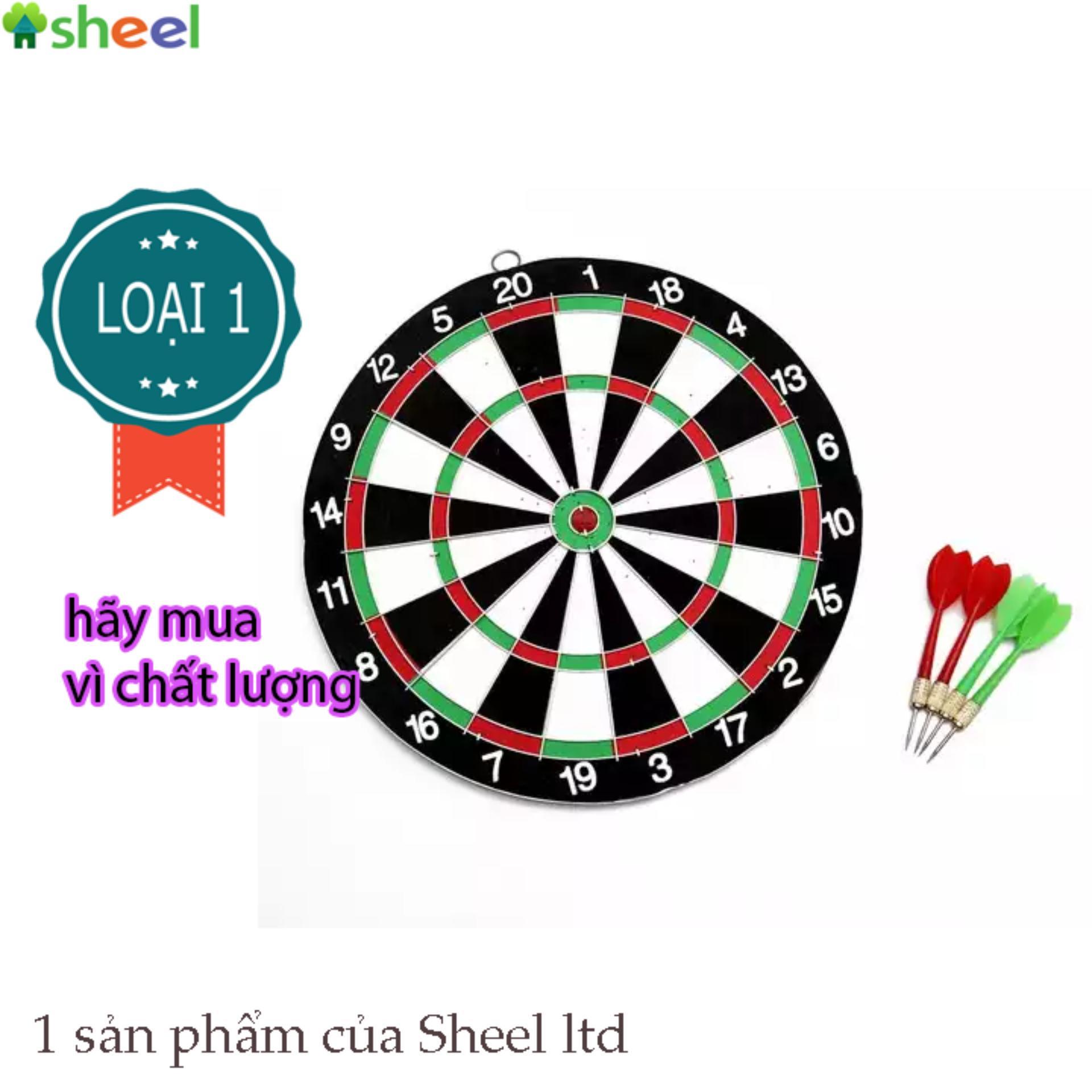 Bộ đồ chơi phóng phi tiêu kèm 4 mũi tên