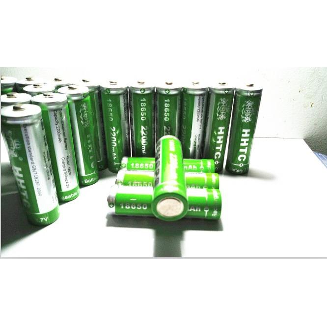 [HCM]Bộ 2 pin sạc 18650 HHTC dung lượng 2200mAh 37V