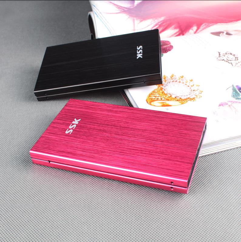 Hộp đựng ổ cứng HDD Box 2.5  USB 2.0  SSK SHE 066 (Đen)