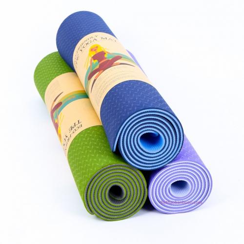 Thảm tập yoga cao cấp TPE 2 mặt