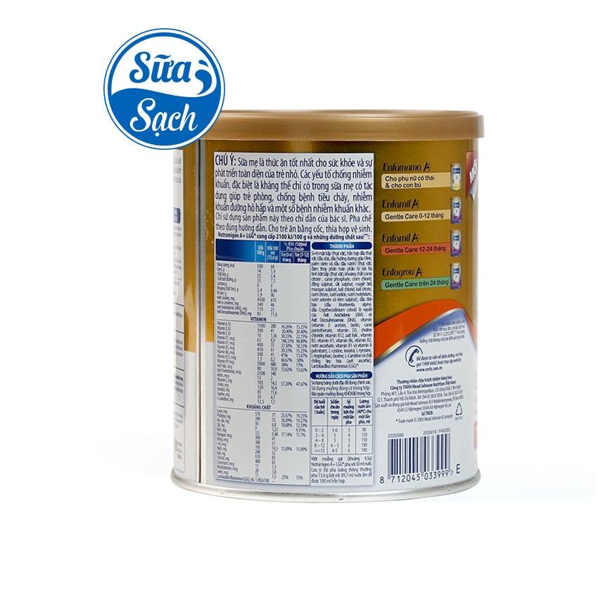Sữa bột Nutramigen (dị ứng đạm sữa) lon 400gr