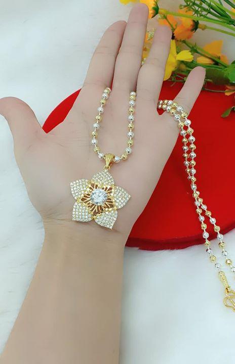 Dây chuyền mặt hoa