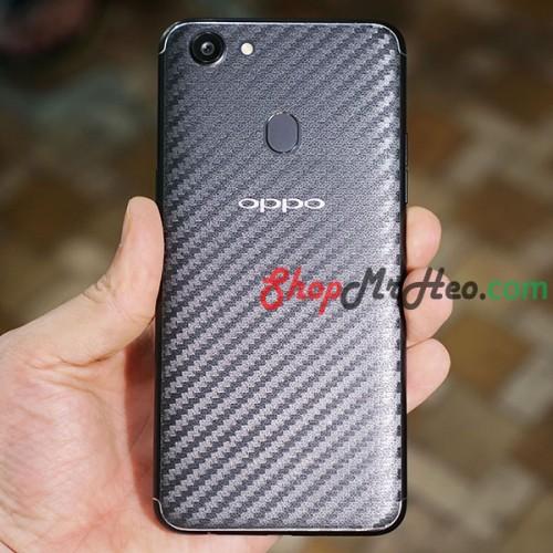 Bộ 3 skin dán mặt lưng vân 3d oppo f5