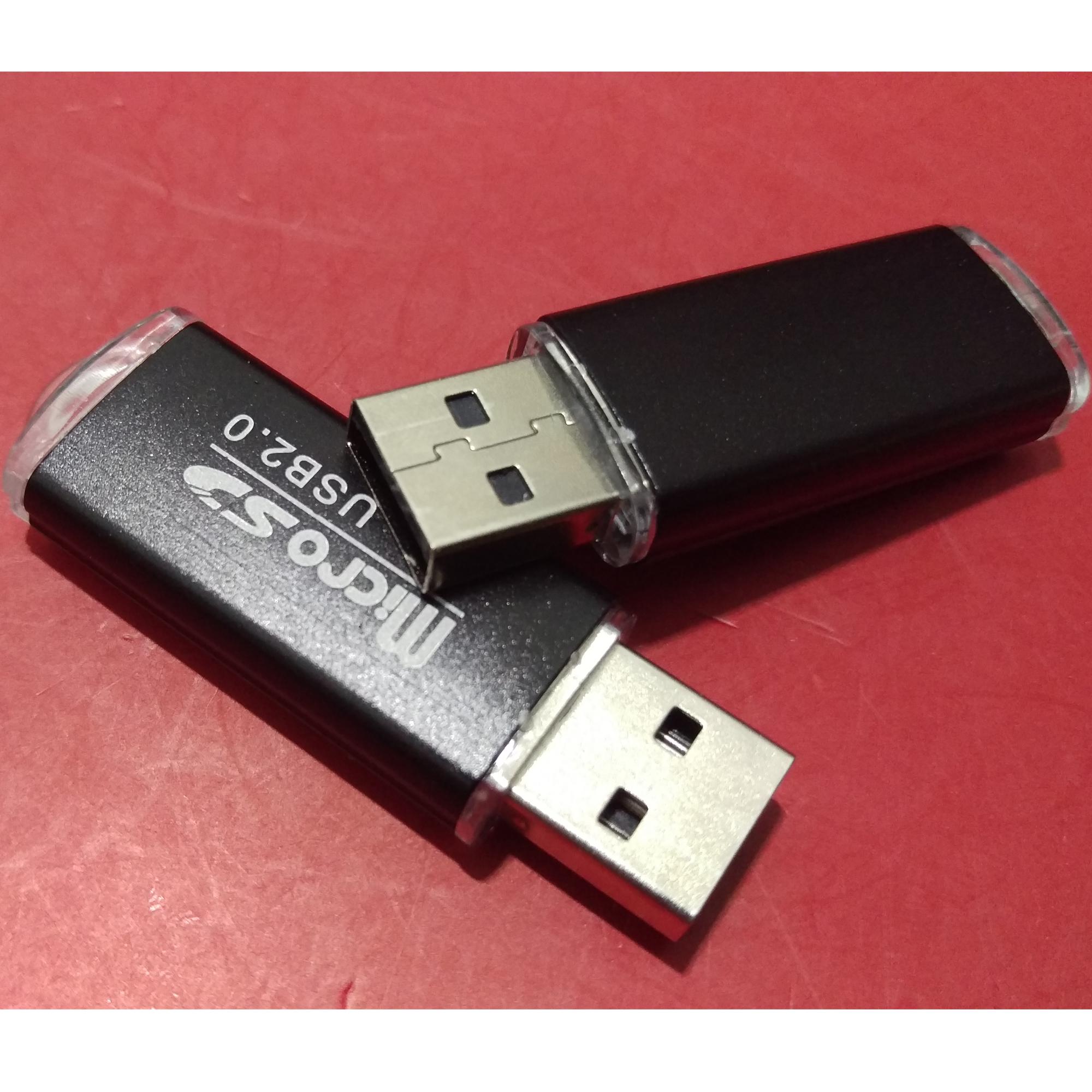 Đầu đọc thẻ nhớ microSD vỏ nhôm nhiều màu