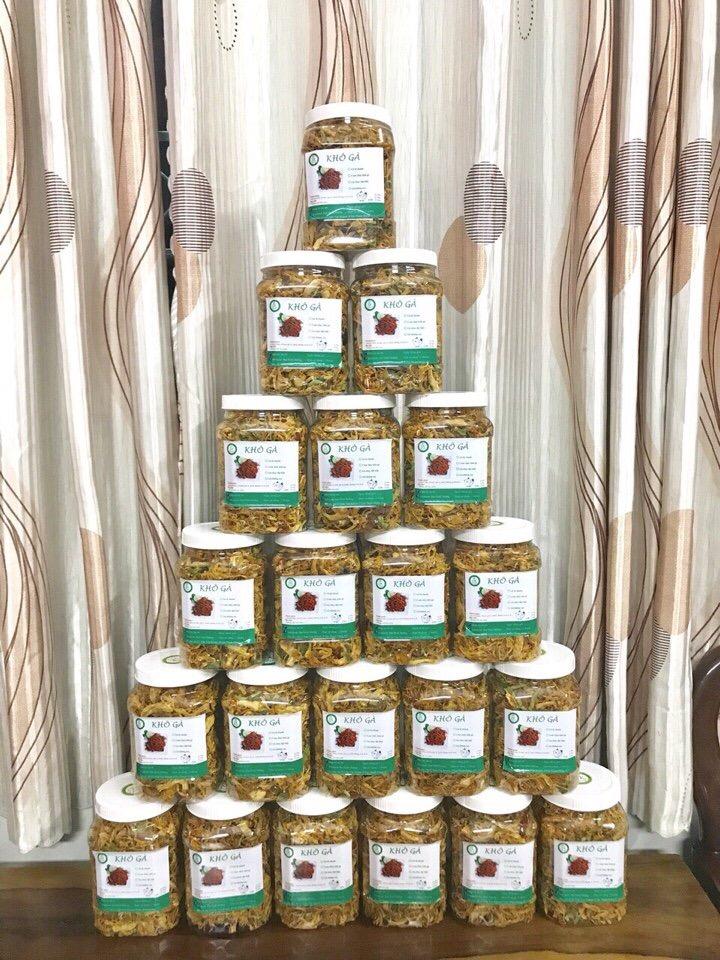 Khô gà lá chanh ngon đặc biệt - 500g