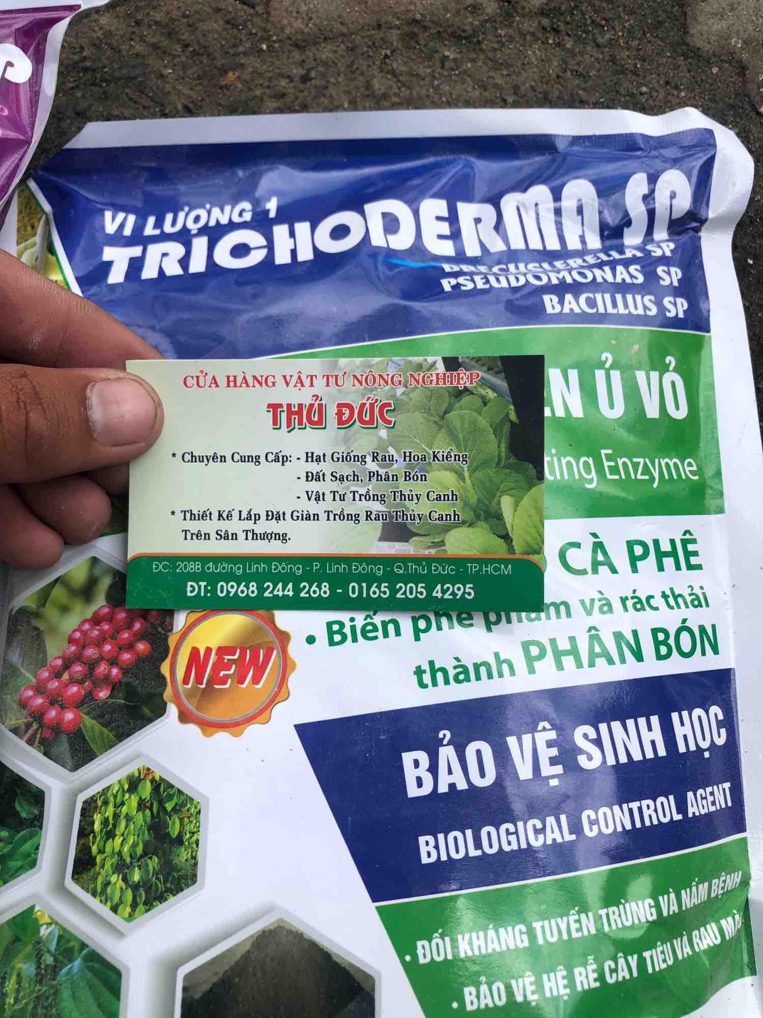 Nấm Đối kháng Trichoderma sp( 20kg/thùng)