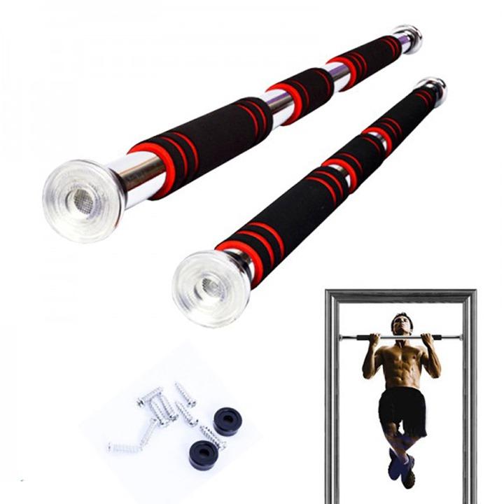 Xà đơn gắn cửa treo tường New 2018 (KT 80-130cm) (tặng vòng tránh muỗi)