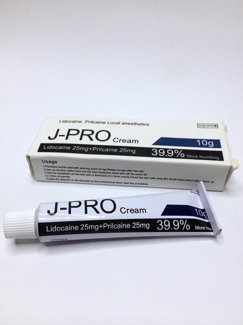 Tê J- pro dùng trong phun xăm thẩm mỹ (  tê mày J- Pro )