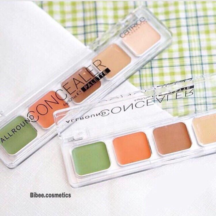 Bảng che khuyết điểm & tạo khối catrice allround concealer pallete