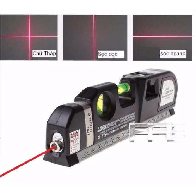 Thước đo laser 2 tia Sunha PR0 đa năng dọc ngang